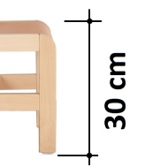 výška sedáku 30 cm