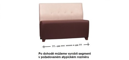 Atypick&eacute; rozměry a barvy sedac&iacute; lavice