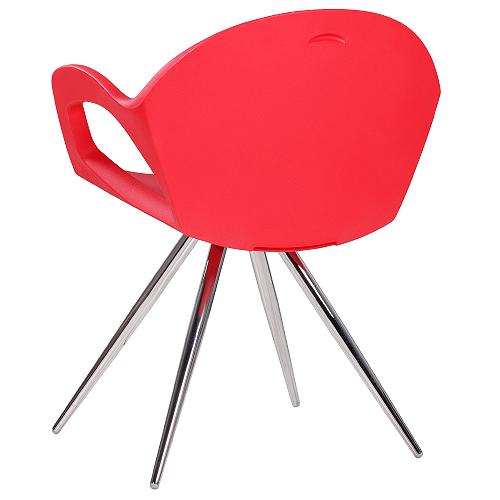 Designová kovová židle
