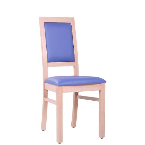 Dřevěné čalouněné židle