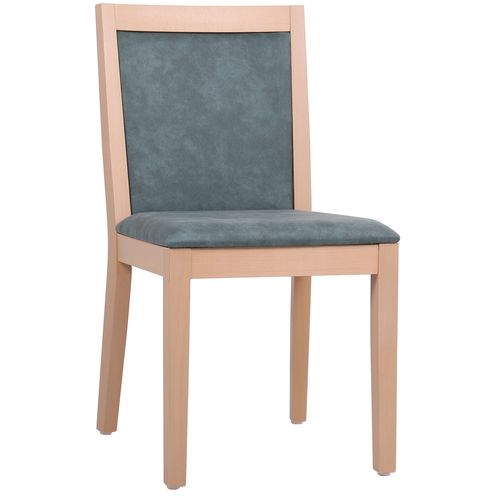 Drevené stoličky s čalúnením reštauračný design