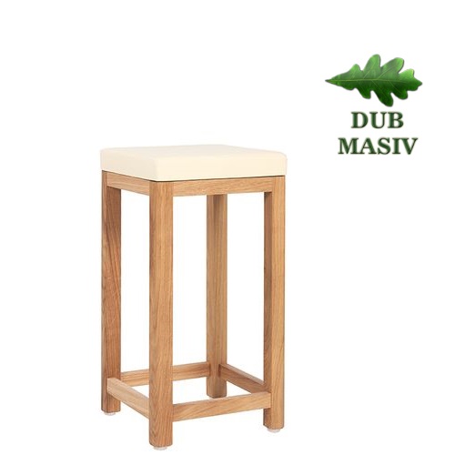 Barové židle masivní dub