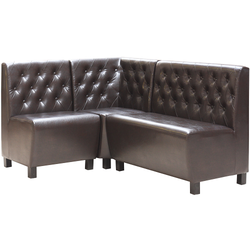 Restaurační čalouněné lavice chesterfield look