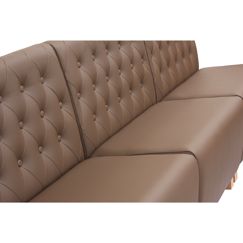 Restaurační čalouněné lavice chesterfield look